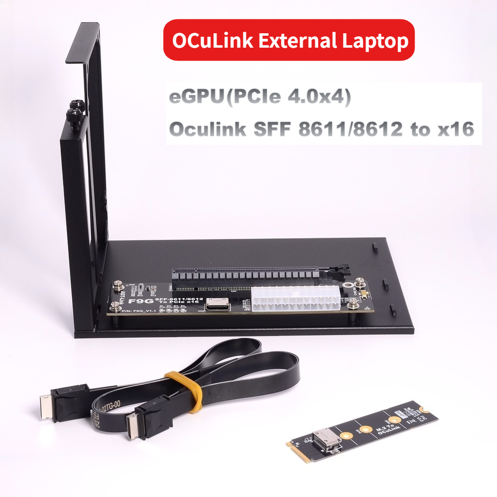 F9G-BK7 PCIe 4.0 X4 64Gbps OCu - Oculink Egpu Mini Pc のレビューと価格