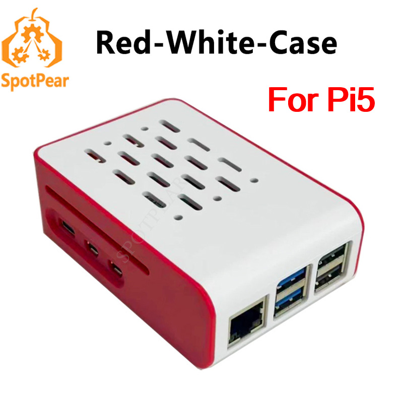 Raspberry Pi 5 赤白冷却ケース 公式アクティブ - Raspberry Pi 5 8Gb Board のレビューと価格
