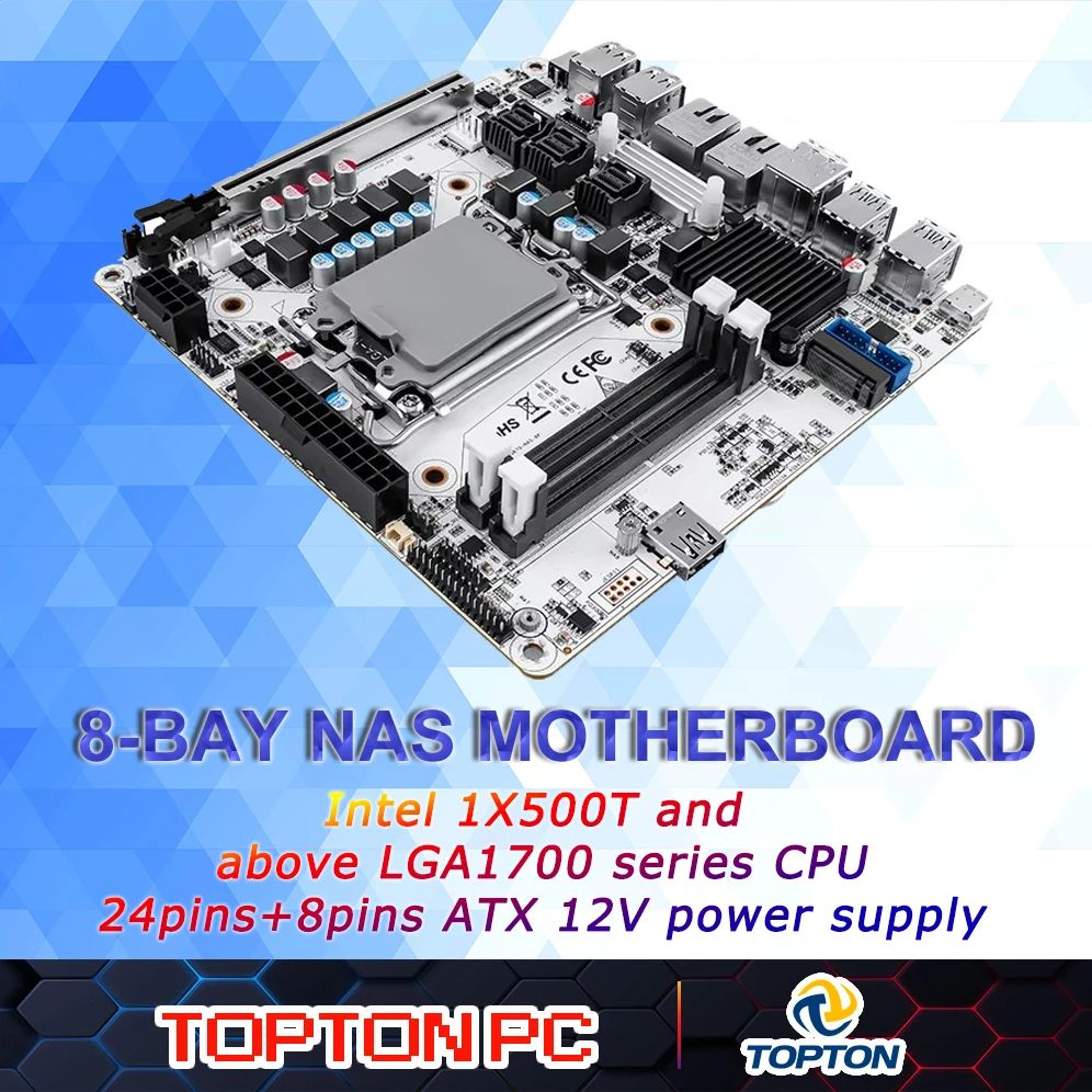 8ベイNAS Mini ITXマザーボード(LGA1700  - Lga1700 Itx Motherboard Ddr5 のレビューと価格