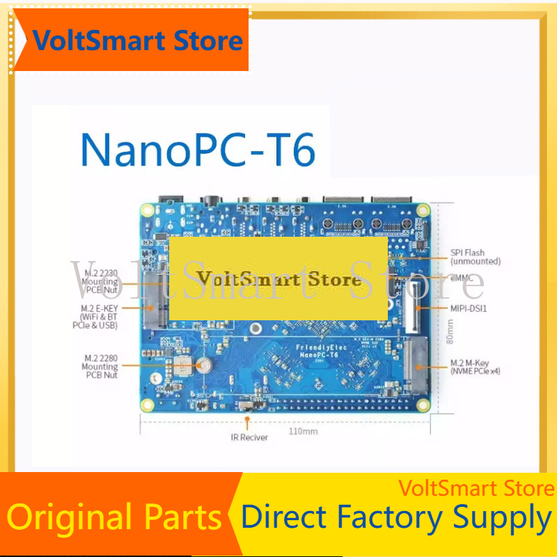 VoltSNanopc T6 開発ボード - Rockchi - Rockchip Rk3588 Development Board のレビューと価格